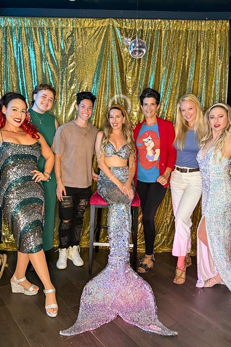 Mermaid show at the Wreck Bar, Fort Lauderdale